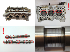 Cilinderkop 1642R-10 110417920R 0.9 TCE H4B Dacia Renault