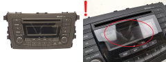 Radio CD-speler BT Suzuki Celerio 39101-84M10 CQ-JZ93F2TT PA84M1