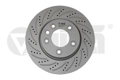 Remschijf Voor Links 7L6615301N 66151716601 VW Touareg Vika