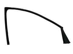 Portierruitrubber Rechts Voor Renault Clio 3 5D