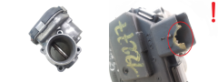 Gasklephuisventiel Citroen Peugeot 9673534480 1.6 HDI Delphi 1614