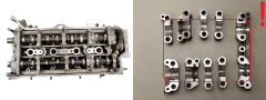 Cilinderkop Honda RMA-HU-4 2.2 i-CTDI