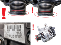 Dynamo 06F903023F 0124525091 Bosch VW