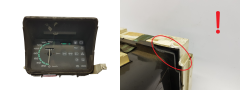 Snelheidsmeter Seat Marbella X0-39795620 X039795620 2669