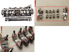 Cilinderkop Renault 2968F2 110415795R 7701477400 1.5 DCI Siemens 6