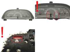 Snelheidsmeter Renault Laguna 1 7700416806 C 50813