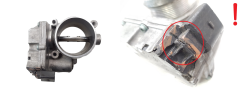 Gasklephuisventiel VWAG 4E0145950H A2C53364207 2.7 3.0 TDI 1557