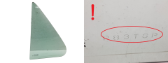Deurruit Links Achter 920368 Peugeot 106 Citroen Saxo AS2 74