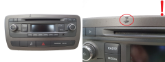 Radio CD-speler Seat Ibiza 4 IV 6J0035156 AZU