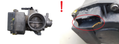 Gasklephuisventiel Citroen Peugeot 9648053780 408239823003 1.8 2.0 VDO