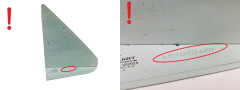 Deurruit Links Achter 920356 Peugeot 605 AS2