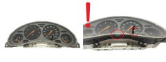Snelheidsmeter Opel Tigra Corsa 90484149 88481669 54886