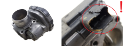Gasklephuisventiel Citroen Peugeot 9673534480 1.6 HDI Delphi 3043