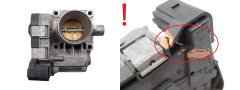 Gasklephuisventiel 55192787 44SMF10 Fiat Lancia 1.4 1334