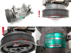 Airco Compressor Renault 8200315744 SD6V12 1416K Sanden S11