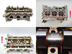 Cilinderkop 1642R-6 0.9 TCE H4B Dacia Renault 84 110417920R