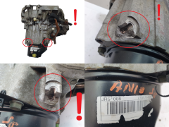 Versnellingsbak JR5008 7701714590 1.8 Renault Laguna 2 Uszkodzona