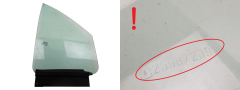 Deurruit Voor Rechts 7701470199 7700848397 Renault Megane Cabriolet