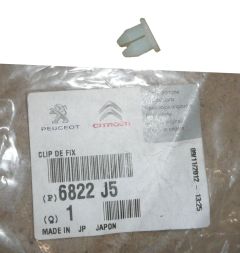 Bevestigingsclip Wspornika Zderzaka Nieuw Origineel 6822.J5 6822J5 Citroen C1 Peugeot 107