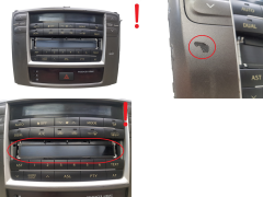 Bedieningspaneel Radio A/C Lexus IS 758950