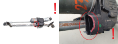Ruitenwissermechanisme Voor Volkswagen Golf 5H1955023A 3397022313