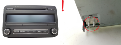Radio Cd Mp3 Speler Skoda Fabia Roomster 5J0035161C DE2-633 Swing Delphi