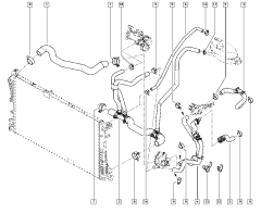 Radiateurslang Origineel Trafic II Primastar Vivaro 2.0 dCI 8200845262
