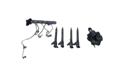 Brandstofpomp en injectoren 167008960R 0445010404 0445110546 1.6dCi Renault