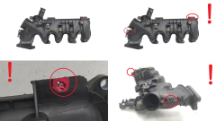 Inlaatspruitstuk 9684941780 0361N3 1.6 HDI 16v TDCi Ford Peugeot PSA Volvo