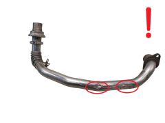 Egr Pijp 161836 9652264880 2.0 HDI Citroen C5 Peugeot 407