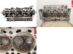Cilinderkop Renault Nissan 1617 7701473181 1.5 DCI K9K702
