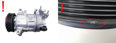 Airco Compressor 9827528980 9827552180 Valeo VC S-12E Citroen Peugeot