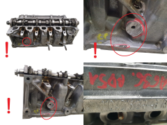 Cilinderkop 110421615R--B 110413019R 1.5dci Renault Nissan S2
