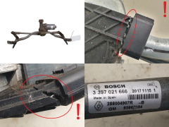 Ruitenwissermechanisme Trafic 3 Vivaro 2 NV300 288004907R 93867984 1065