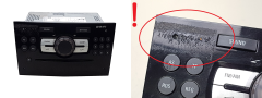 Radio CD-speler 30 MP3 Opel 13357129 497316088 UZU RJ GM
