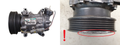 Airco Compressor 8200365787 SD6V12 1452 Sanden Renault Nissan S34
