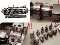 Cilinderkop Renault 2968F2 110415795R 7701477400 1.5 DCI Siemens 9