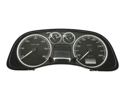 Snelheidsmeter Peugeot 307 9646742480 0R00 Sagem 59155
