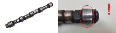 Nokkenas 8200881281 7700272940 1.6 8v K7M Renault 1003