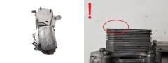 Oliefilterbehuizing 1103S7 9687847480 1.6 HDI Citroen Peugeot