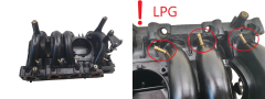 Inlaatspruitstuk LPG 8200961787 7700273860 1.4 K7J Dacia Sandero