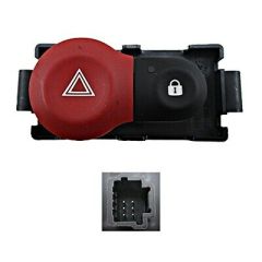 Alarmlichten Schakelaar Origineel Renault Clio III Modus 252103766R