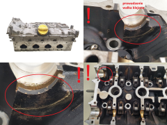 Cilinderkop 1640 7701475605 2.0 16v Turbo Renault 8200295888 S6