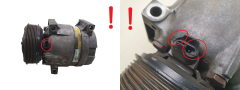 Airco Compressor 8200200671 1135514 Delphi 2.5 dci Renault Master 2