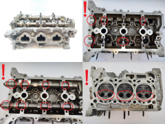 Cilinderkop 1642R-8 0.9 TCE H4B Dacia Renault S85 110417920R