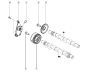Nokkenas tandwiel Origineel Renault Dacia 0.9 TCE 1.0 SCE 1004 1302400Q0M