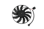 Radiatorventilator 1K0959455CN 99590013901 VW Audi Skoda Vika
