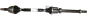 Aandrijfas Rechts Renault Talisman 391008457R Qplus