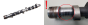 Nokkenas 0801K7 1.4 1.5 D TUD Citroen AX Saxo Peugeot 106 Micra 2