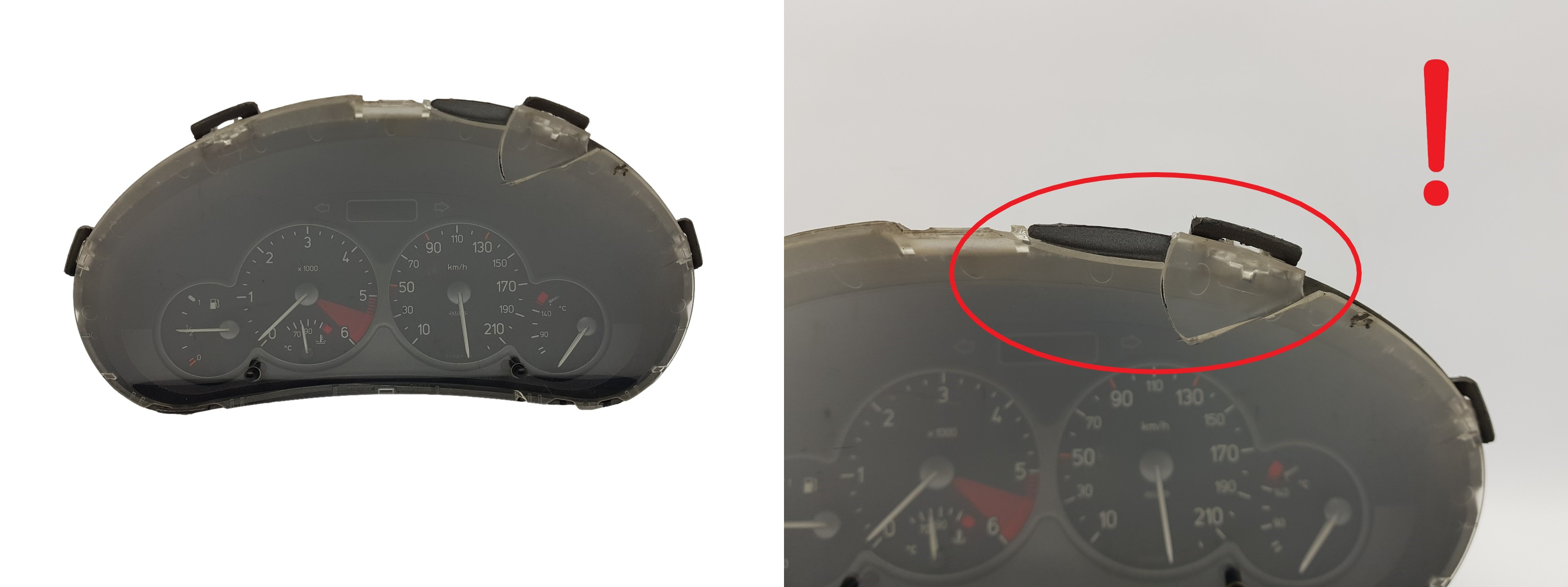 Toerenteller Peugeot 206 9645097080 main product photo